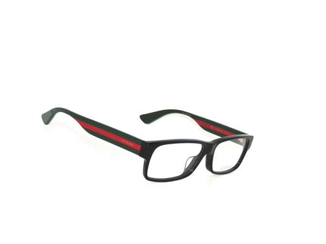 gucci gg 03440a glasses|Gucci GG0344OA Eyeglasses 001 Black/Multicolor 56 mm.